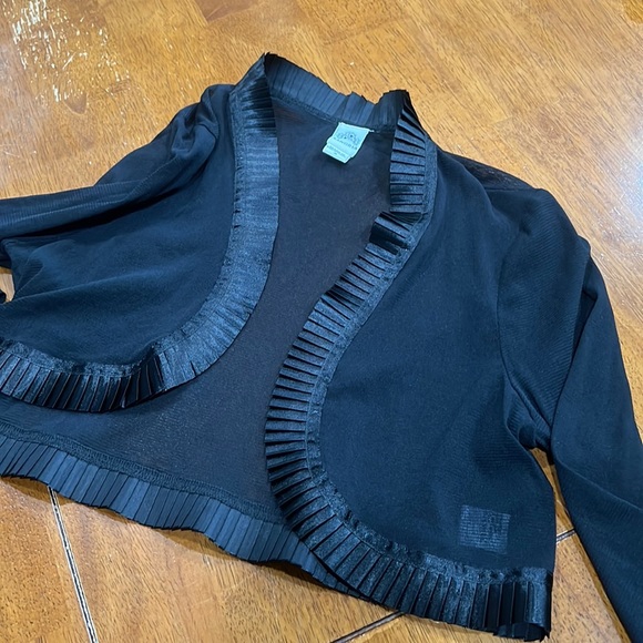 Signature by Sangria Jackets & Blazers - Sangria sheer open jacket